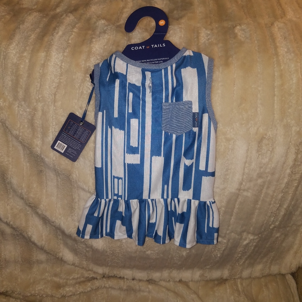 Coat and tails size medium dog apparel